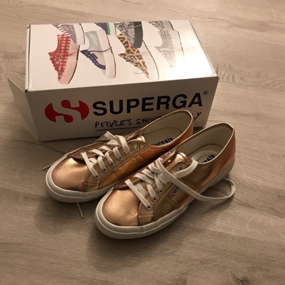 rose gold plimsolls